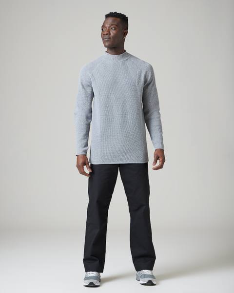 Whole Garment Recycled Polyester Stretch Pullover