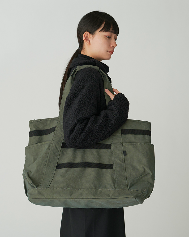 Lightweight Taslan Ripstop Tote Bag