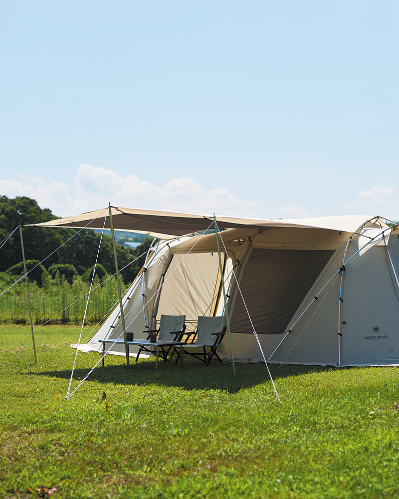 Land Lock Side Tarp Ivory