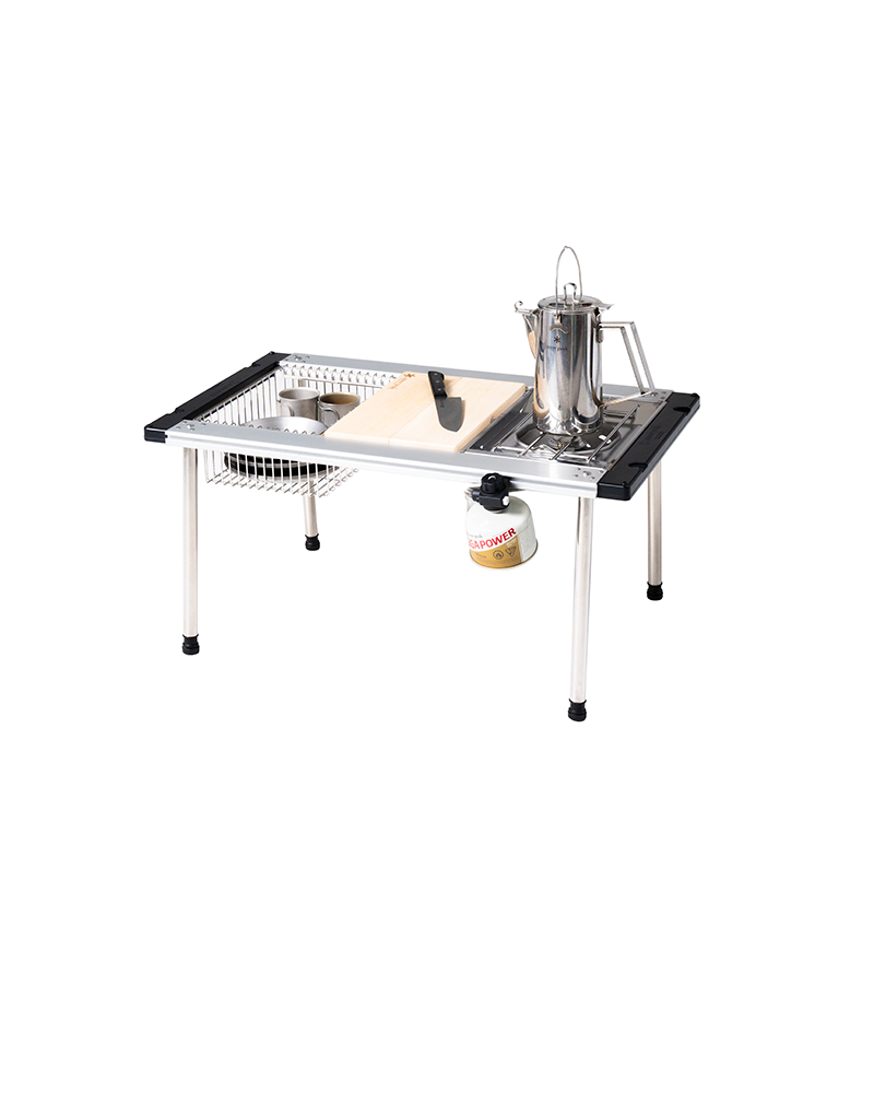 IGT Camp Kitchen Low Set – Snow Peak