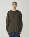 Co/Ny/Pe Knit Crew Neck