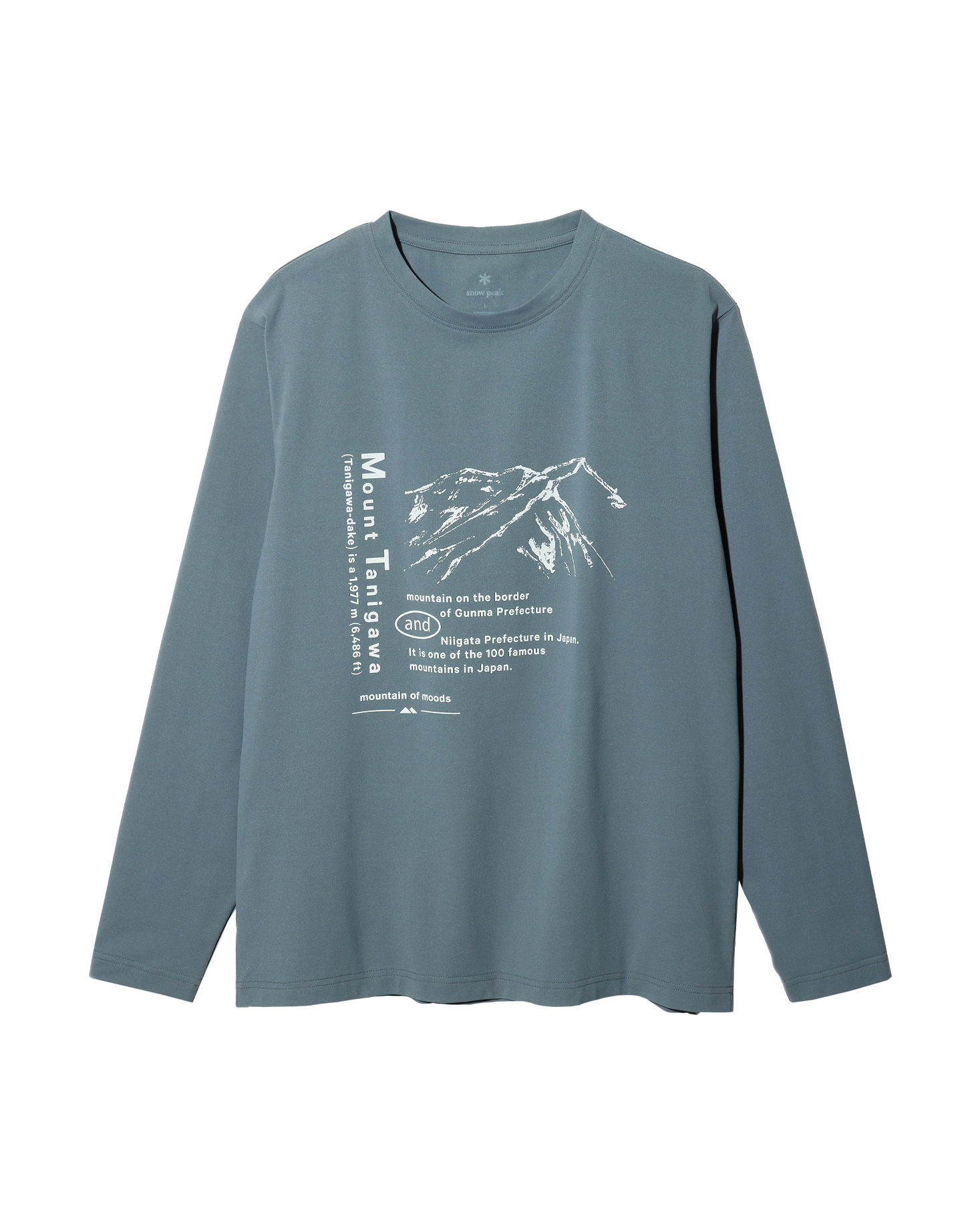 Mt. Tanigawa Long Sleeve T-Shirt – Snow Peak