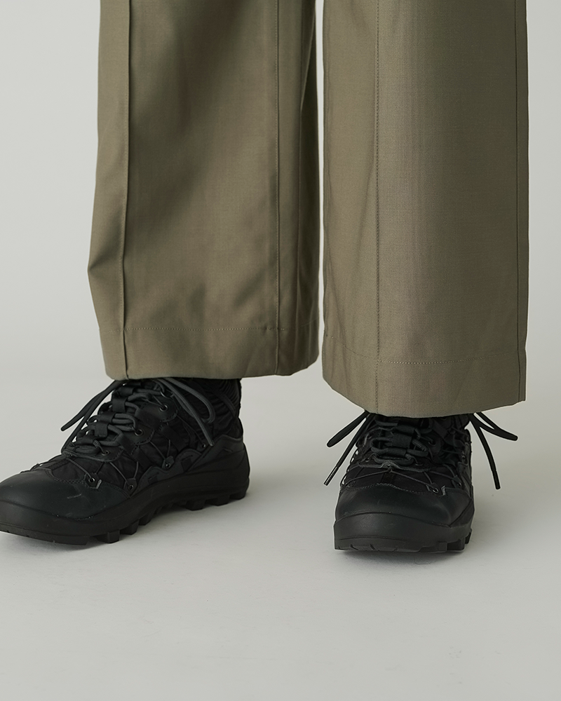 Hybrid Wool Wide Pants