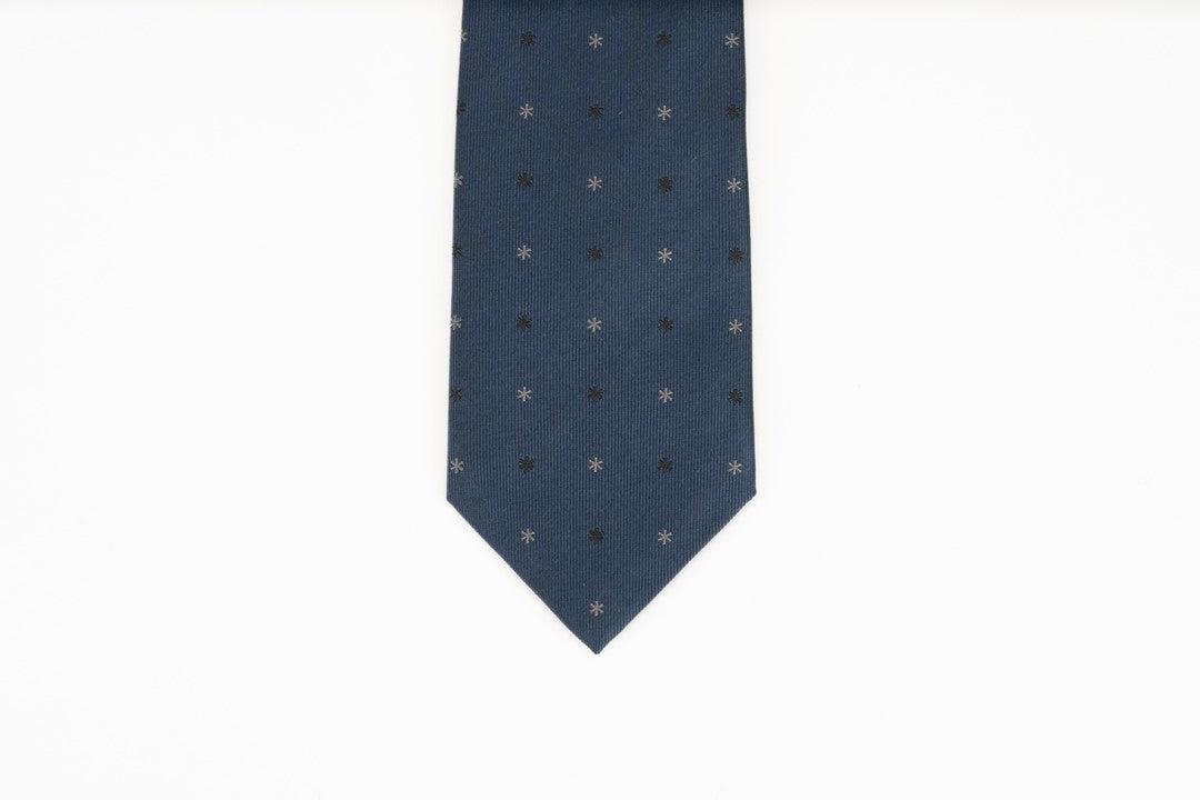 Snow Peak Asterisk Tie Navy