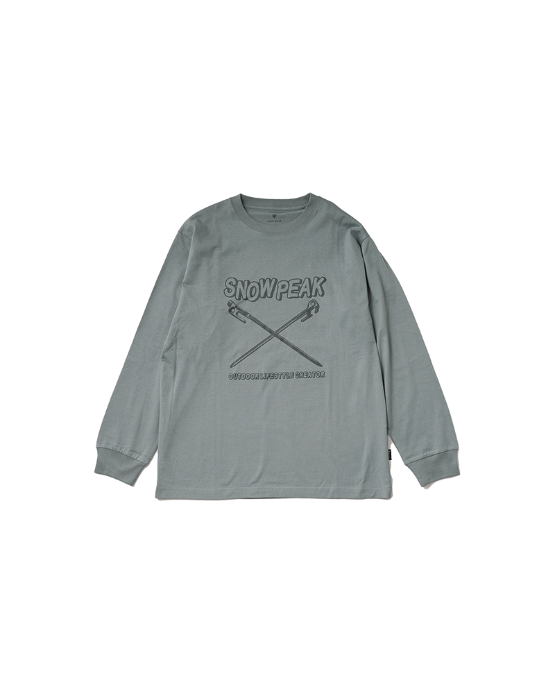 Solid & Delta Stake Long Sleeve T-Shirt