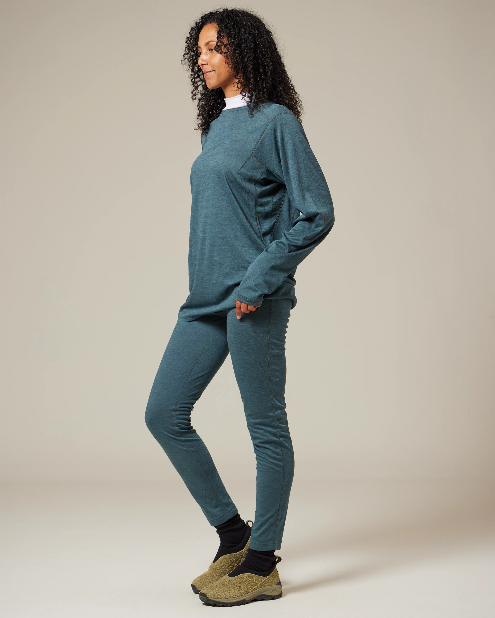 Recycled Polyester Wool Long Sleeve T-Shirt – Snow Peak