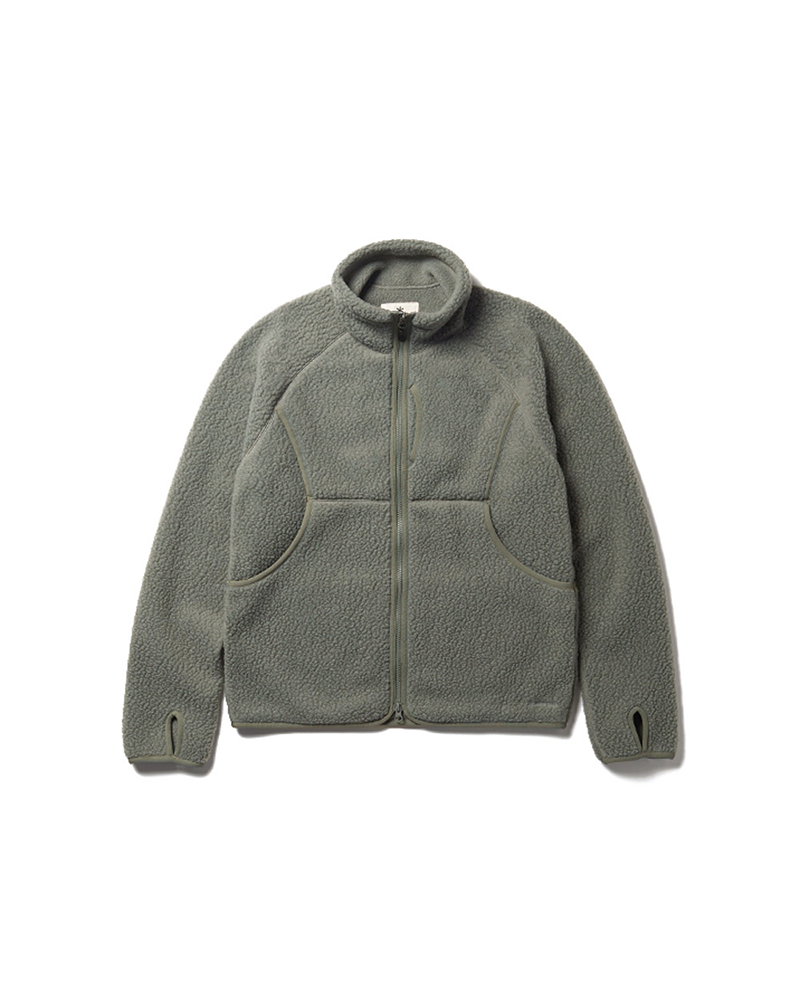 Thermal Boa Fleece Jacket - Grey / 1