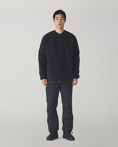 Double Face Fleece Pullover