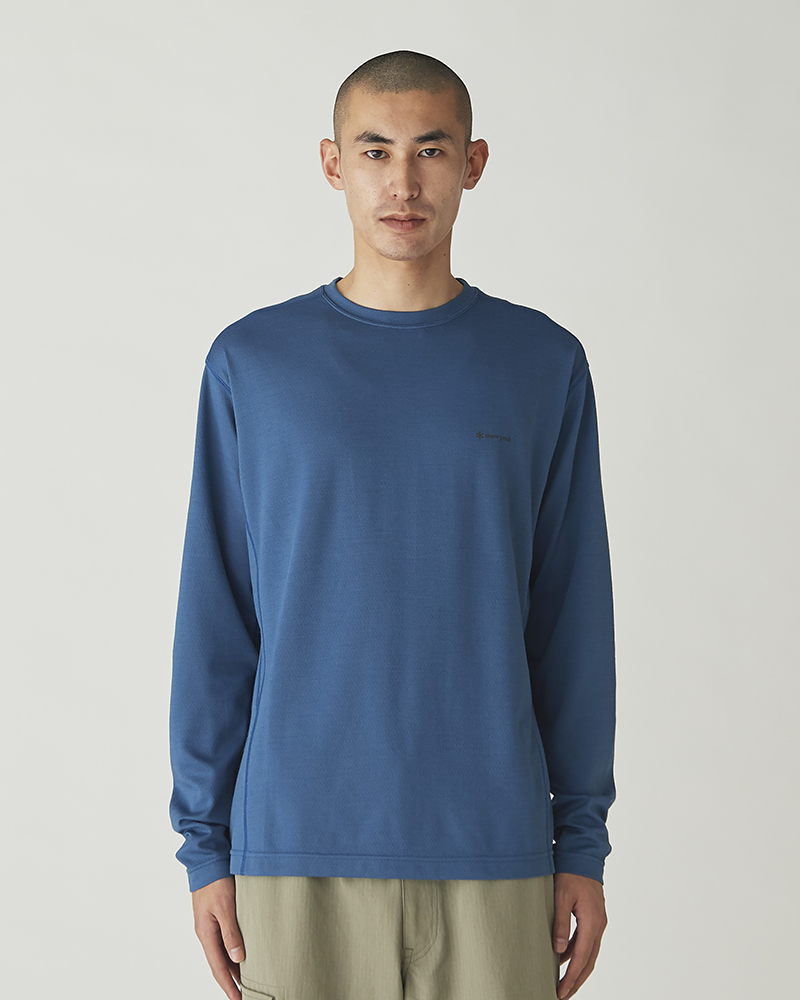 Pe/Wo Hybrid Long Sleeve T-Shirt