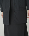 Flexible Insulated Long Cardigan