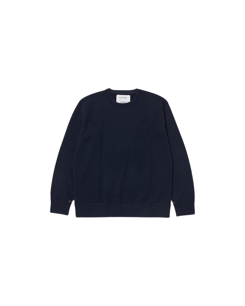 Alpaca Crew Neck Knit Sweater