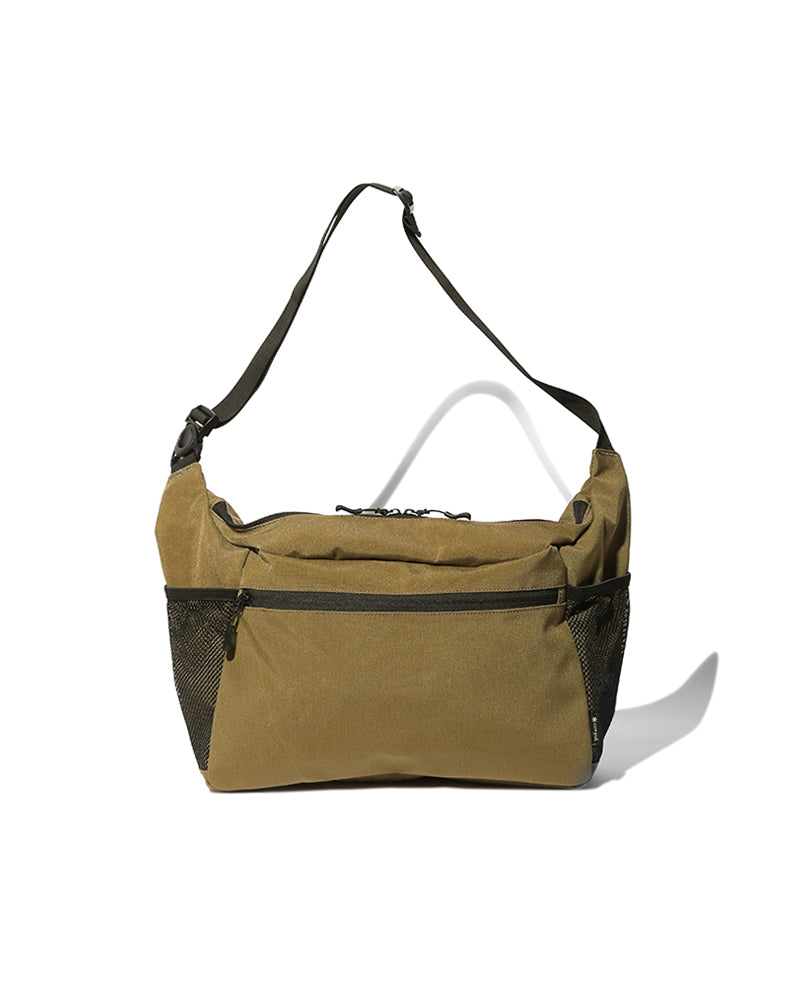 Leather Shoulder Bag Small Men's Handbag Bag for Fishing Camping