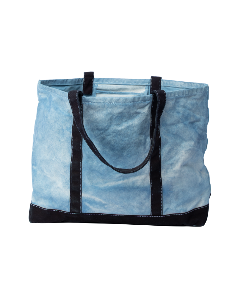 Hand-Dyed Indigo Canvas Noasobi Tote Large – Snow Peak