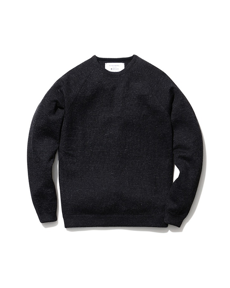 Inoue Brothers Raglan Crewneck Knit Sweater – Snow Peak