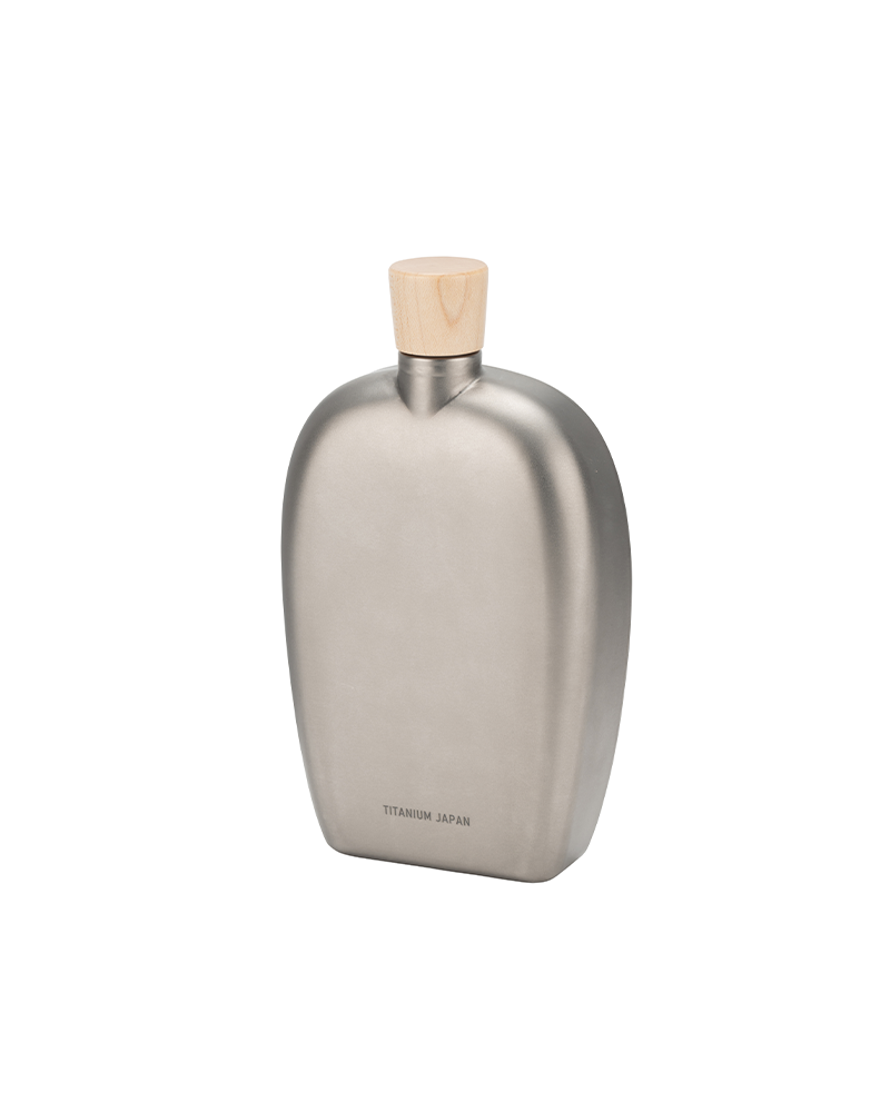 Snow Peak Titanium Flask - Fiaschetta per liquori, Porto franco