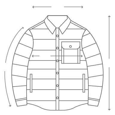 Size Chart / Tops / Swift Short Sleeve Shirt - Outerboro - Performance Cut  and Sewn